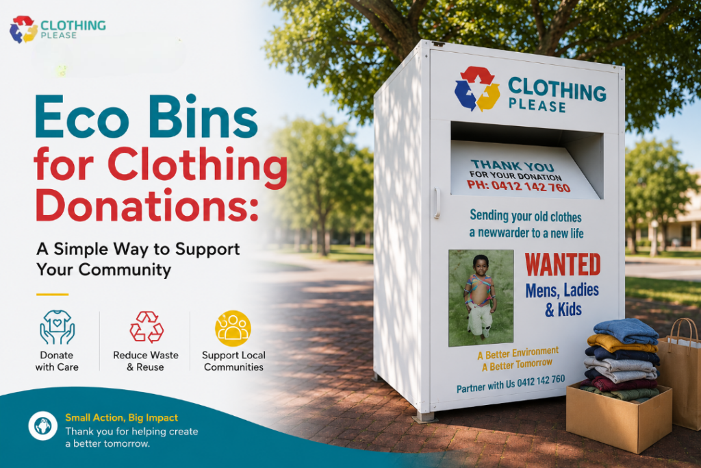 Eco Bins for Clothing Donations