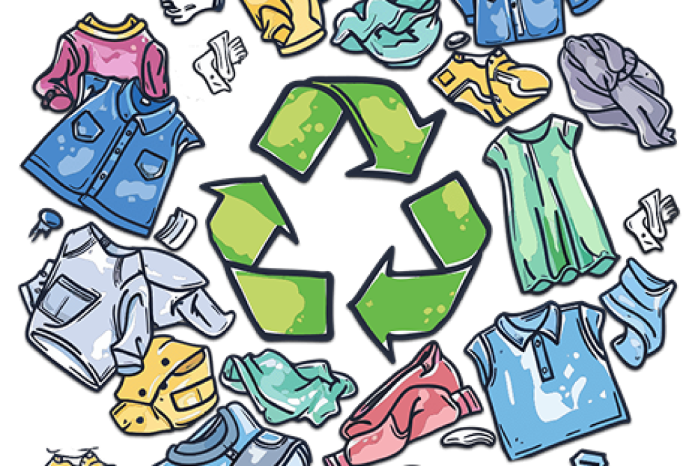 recycling of old garments